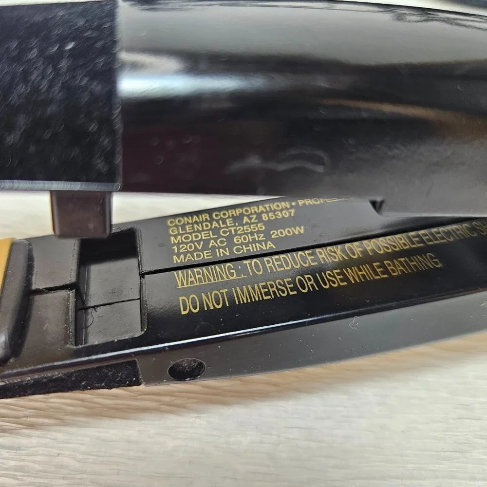 Conair Babybliss Pro Ct2555 Ceramic Tools 1” Straightening Flat Iron MSRP $45 - Picture 7 of 8